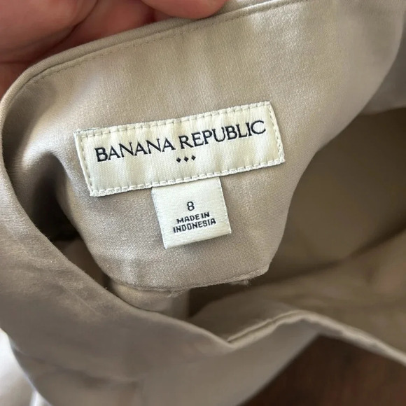 Cream Banana Republic Skirt - Picture 4 of 5